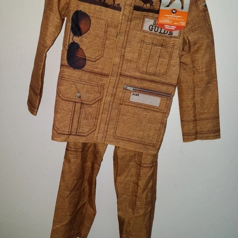NEW Safari Guide Halloween Costume LARGE